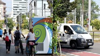 Die Messstation am Friedrichsring verzeichnet zu hohe Stickoxid-Werte.