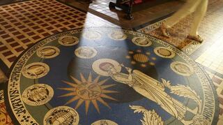 Wertvolle Mosaiken gibt es in der Kirche zu bestaunen.