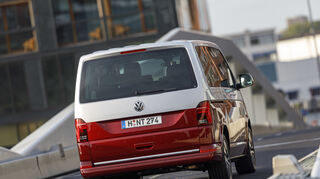 mid Amsterdam - Klare Sache: Das Design des VW T6.1 strahlt Transport-Kompetenz aus.