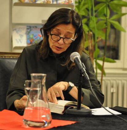 Ursula Krechel liest zum Auftakt im DAI aus „Geisterbahn“.