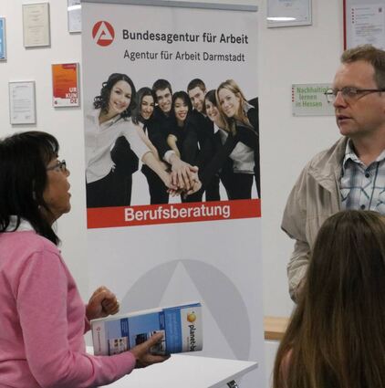 Berufsinformationsabend an der Bürstädter Erich Kästner-Schule.