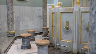Der Waschraum in der Yavuz Sultan Selim Moschee soll umgebaut werden, um Wasser künftig aufzufangen und für die Toilettenspülung wiederzuverwenden.