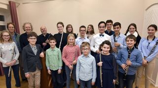 Beim Weihnachtskonzert der Musikschule Ilvesheim stellten die Schüler ihr Können unter Beweis und begeisterten damit das Publikum.