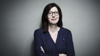 Diskutiert im Nationaltheater mit Jakob von Weizsäcker: Elisabeth Niejahr, Geschäftsführerin der Hertie-Stiftung.
