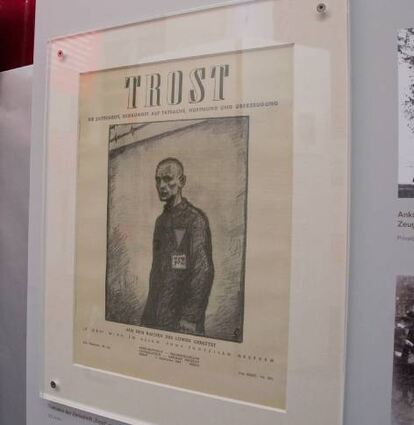 Die Zeitschrift „Trost“ berichtete nach dem Krieg über das Leid der Inhaftierten.
