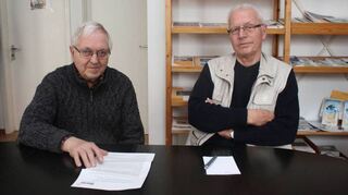 Sorgen sich um die Zukunft des BUND-Ortsverbands: Peter Dresen (l.) und Wolfgang Müller. Dresen hat sich in einem Brief an die Mitglieder gewandt.