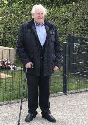 Ex-Ministerpräsident Bernhard Vogel am Freitag im Adenauerpark.