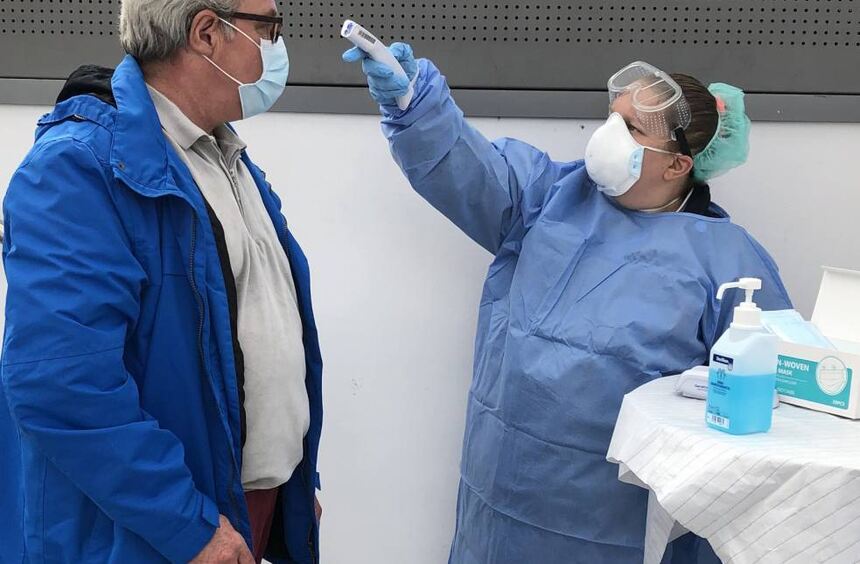 Beim Blutspenden wird Sicherheit groß geschrieben