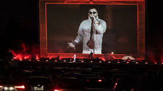 Der Berliner Rapper Sido hat am 26. April in Düsseldorf schon Erfahrung im Autokino gesammelt.