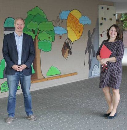 Freuen sich auf den neuen Hof: Stephan Meinzer und Elke Welle.