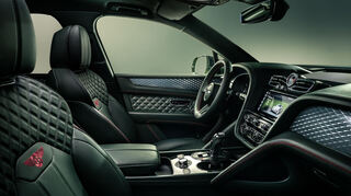 mid Groß-Gerau - Das Interieur des modellgepflegten Bentayga - auch Luxus ist Geschmackssache.