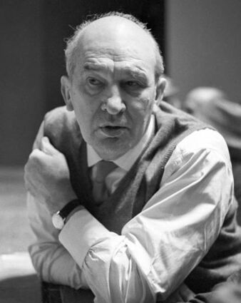 Regisseur William Dieterle – die Aufnahme stammt von 1963.