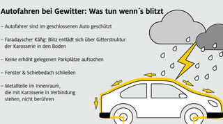 mid Groß-Gerau - Faradayscher Käfig: Im Auto ist man vor Blitzen geschützt.