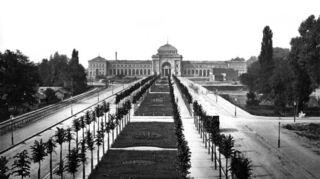 Die Rheintalbahn war der Grund für den Bau eines neuen Hauptbahnhofes in Mannheim.