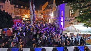 So ähnlich hätte sich der historische Kern Ladenburgs wohl auch am übernächsten Wochenende präsentiert. Doch das Altstadtfest 2020 ist abgesagt.