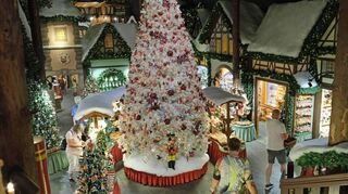 Bei Käthe Wohlfahrt in Rothenburg ist das ganze Jahr über Weihnachten.
