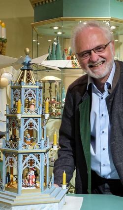Firmeninhaber Harald Wohlfahrt blickt optimistisch in die Zukunft.