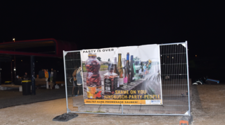 Versucht wird Party-Exzesse, wie es sie im Sommer des Öfteren gegeben hat, zu verhindern.