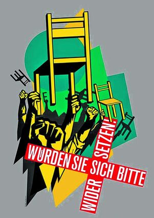 <p>Johannes Nathows Plakat für Wutbürger und solche, die es werden sollen.</p>