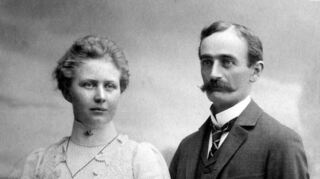 Donald Trumps Großeltern: Elisabeth und Friedrich Trump.