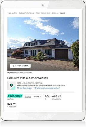 Eine Leimener Maklerin hat das Angebot bei 24 geschaltet.