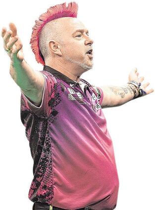 Paradiesvogel Peter Wright will seinen Titel verteidigen.