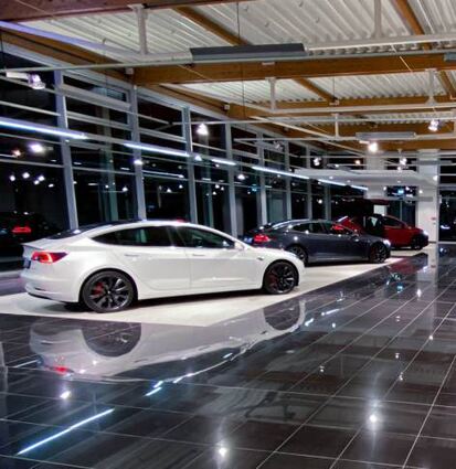 Mannheim ist eines von bundesweit sieben Tesla-Servicecentern.