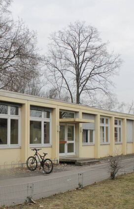 Ziemlich marode: C-Bau der Waldschule in der Gartenstadt.