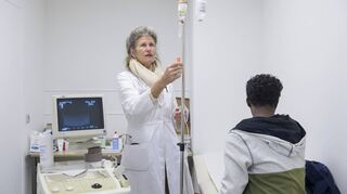 Bei der Diagnose spielt auch der Fluchtweg eine Rolle, weiß die Ärztin Peta Becker von Rose.