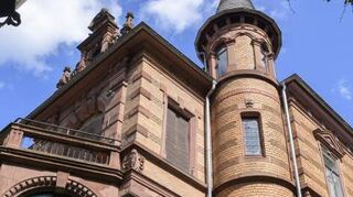 Das Haus der Burschenschaft Normannia in Heidelberg.