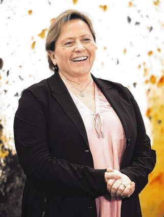 Susanne Eisenmann in der Geschäftsstelle der Südwest-CDU in Stuttgart.