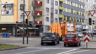 Ein Unfallschwerpunkt ist die Kreuzung Heinig-/Kaiser-Wilhelm-Straße, vor allem durch die beiden Abbiegespuren zur A 650.