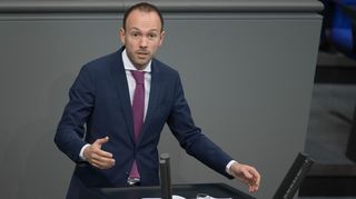 Nikolas Löbel im Bundestag (Archivbild).