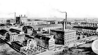 <p>Technisch voll auf der Höhe: Die Brauerei im Jahr 1927</p>