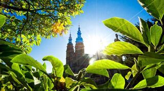 Blick auf den Fuldaer Dom.