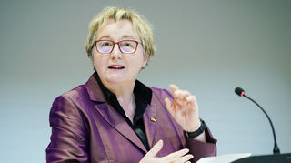 Ministerin Theresia Bauer verbesserte ihr Ergebnis von 2016 nochmal um mehr als einen halben Prozentpunkt.