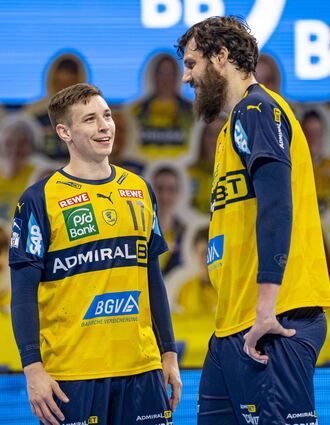 Jerry Tollbring (von links) verlässt die Löwen, Mait Patrail bleibt dem Bundesligisten erhalten.