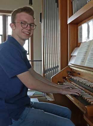 Moritz Getrost hat sich ein breites Repertoire angeeignet.