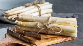 Spargel hat zurzeit seine Hochphase.