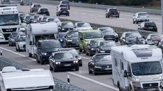 Über Pfingsten könnte es eng werden, wie hier auf der A7 bei Mellendorf.