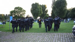 Die Polizei wird nach dem Pfingstwochenende auch in den kommenden Tagen intensiv die Neckarwiese und Altstadt kontrollieren.