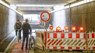 Die Tunnelstraße in Mannheim ist ab sofort wieder gesperrt.