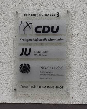 Die Kreisgeschäftsstelle der CDU im vergangenen Herbst.
