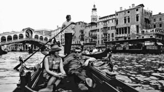 Robert Häusser und seine Frau Elfriede 1963 in Venedig.