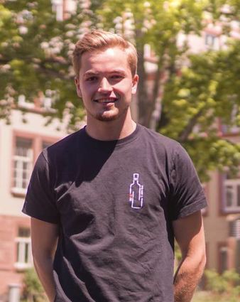 Schüler vom Feudenheim-Gymnasium: Oskar Weiß.