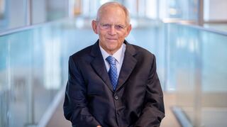 Wolfgang Schäuble während seiner Zeit als Bundestagspräsident.