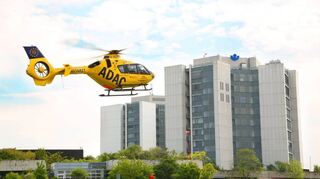 ADAC Rettungshubschrauber Christoph 112 hat zum letzten Mal in Ludwigshafen abgehoben.