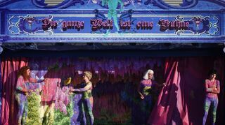 Spielen auf dem NTM-Truck: Jacques Malan (v.l.), Almut Henkel, Boris Koneczny und Ragna Pitoll.