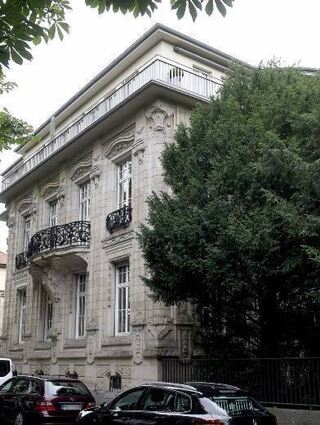 Hier wird an die Familie erinnert: die Villa in der Werderstraße 44.