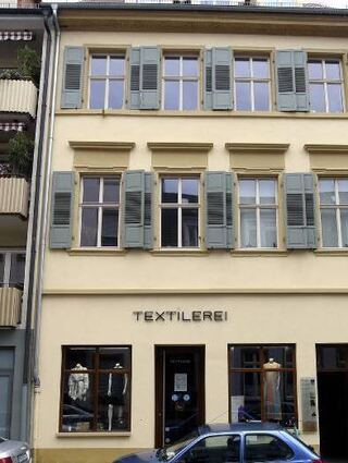 Heute Existenzgründerzentrum „Textilerei“: das Barockhaus in C 4,6.